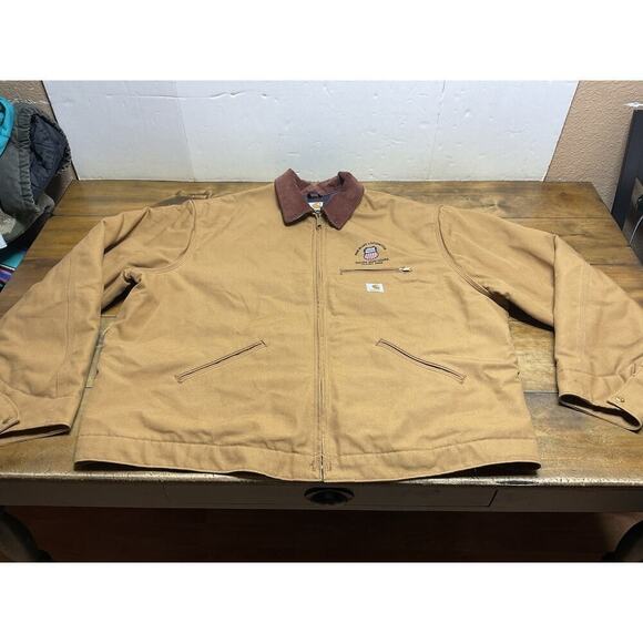 Carhartt Other - Carhartt Vintage Detroit J001 Mens Workwear Jacket Size 3XL Tall Blanket Lined